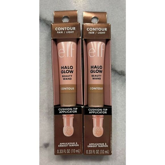 Elf Halo Glow Contour Beauty Wand Fair Light Lot of 2 - Picture 1 of 2